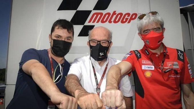 Sah, Perwakilan Aramco Racing Team VR46, Dorna dan Ducati menyepakati kerjasama untuk musim 2022 s/d 2024 di ajang MotoGP.