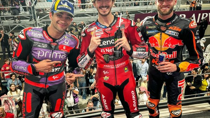 Podium MotoGP Qatar 2024