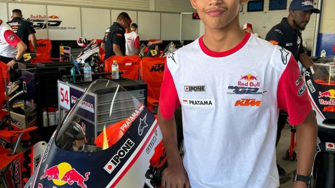 Veda Ega Pratama Redbull Rookies Cup 2024